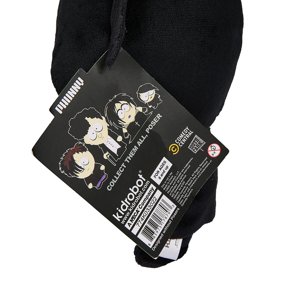 South Park Goth Kid Firkle 8" Phunny Plush by Kidrobot - Image 11