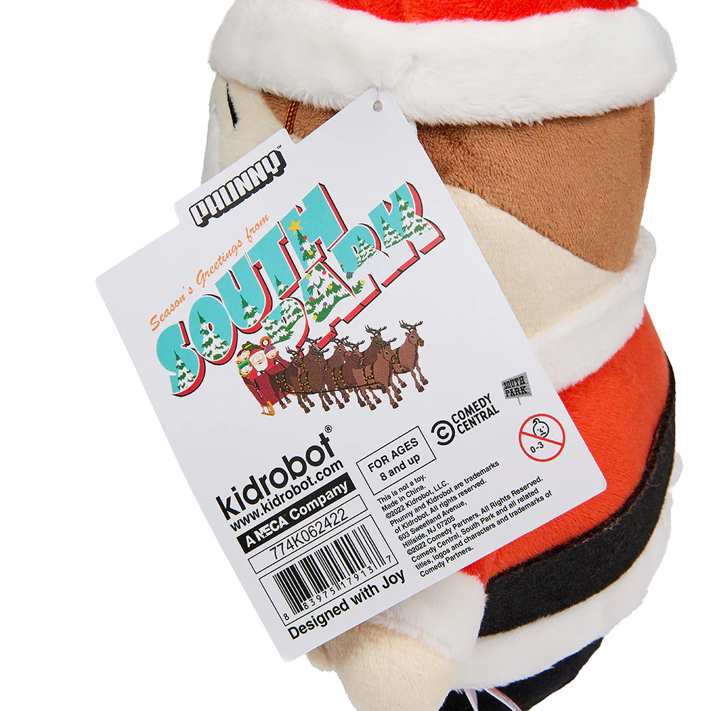 South Park Santa Cartman 8" Phunny Plush by Kidrobot - Image 9
