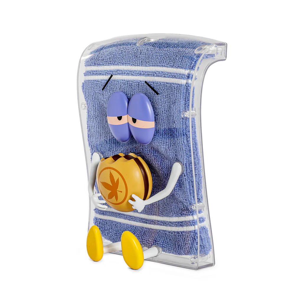 South Park Stoned Towelie with Tegridy Burger 8” Art Figure - Tastes Like Sh*t Edition - Image 9