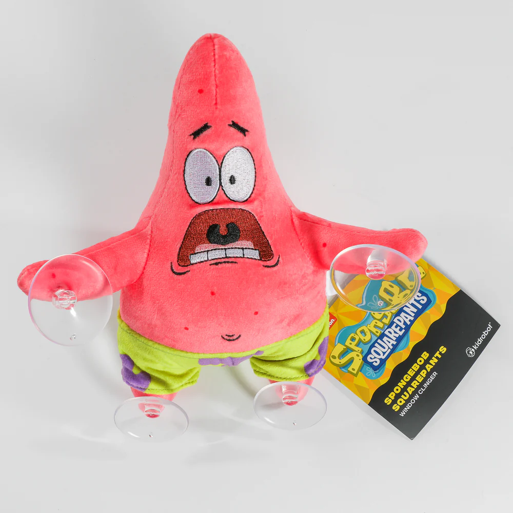 SpongeBob SquarePants - 8" Plush Window Clinger - Scared Patrick - Image 7