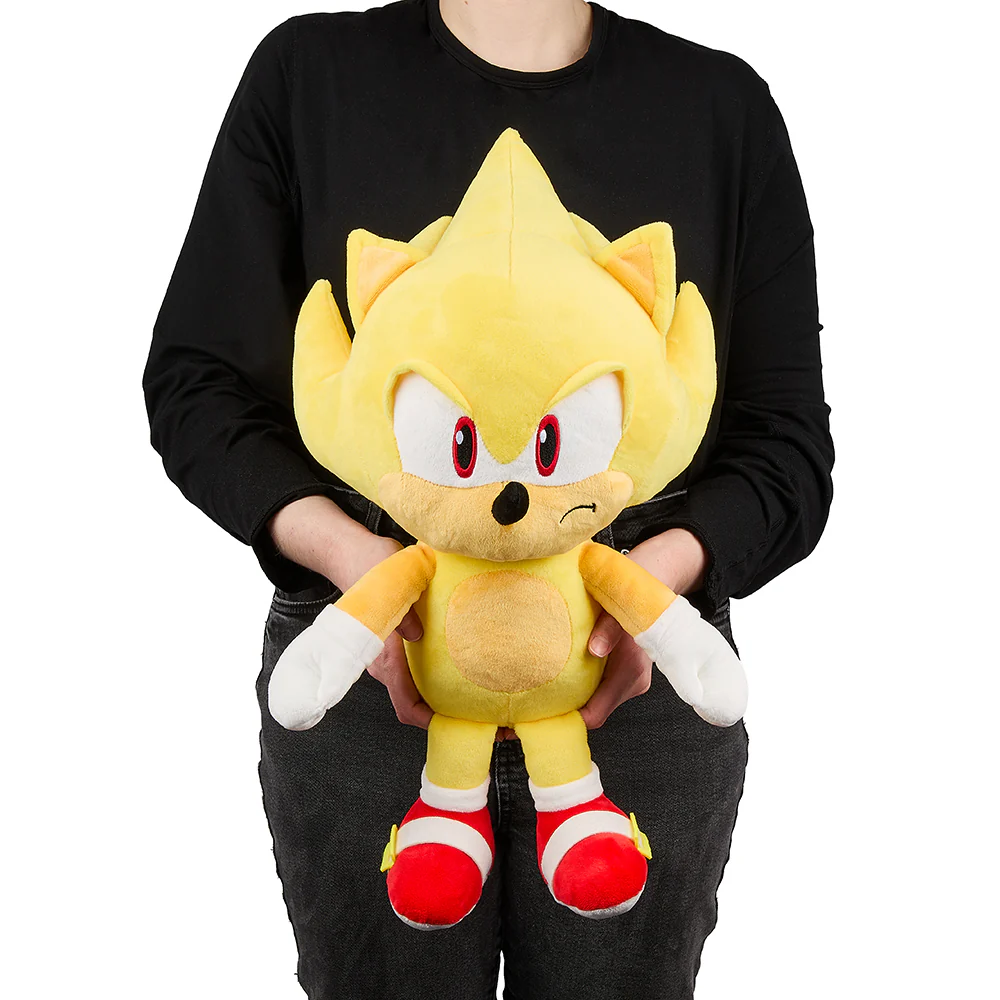 Sonic the Hedgehog 16" HugMe Plush with Shake Action - Super Sonic - Image 2