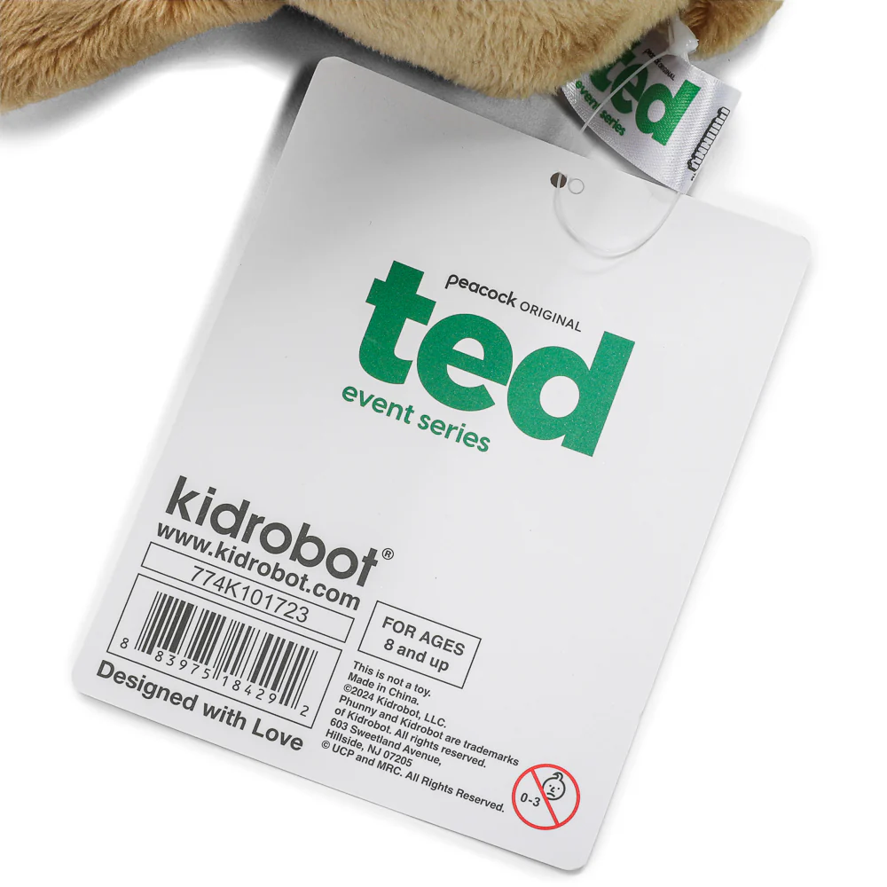 Ted 6” Plush Window Clinger by Kidrobot - Image 9