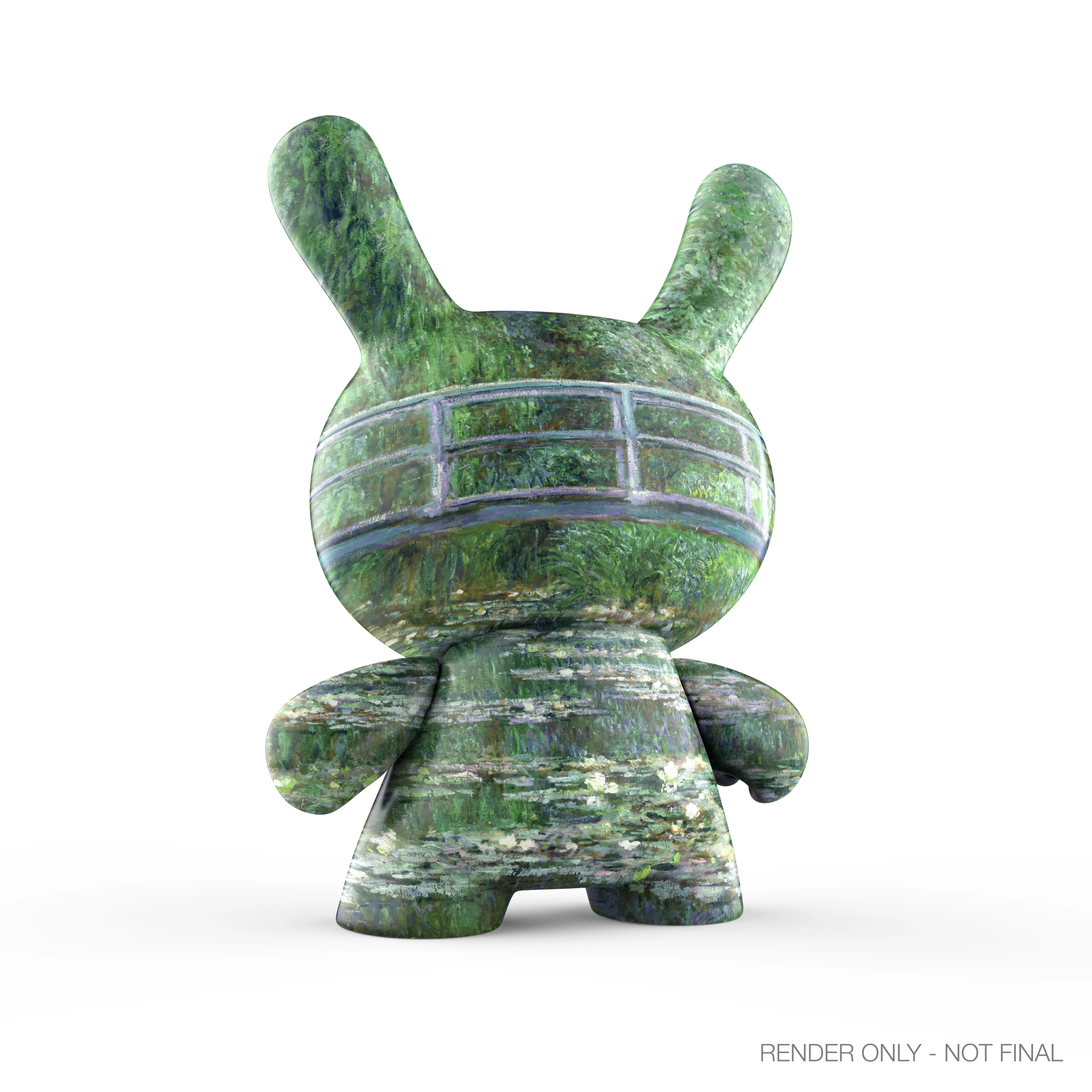 The Met 3" Showpiece Vinyl Art Dunny - Bridge Over a Pond of Water Lilies by Claude Monet (PRE-ORDER) - Image 5