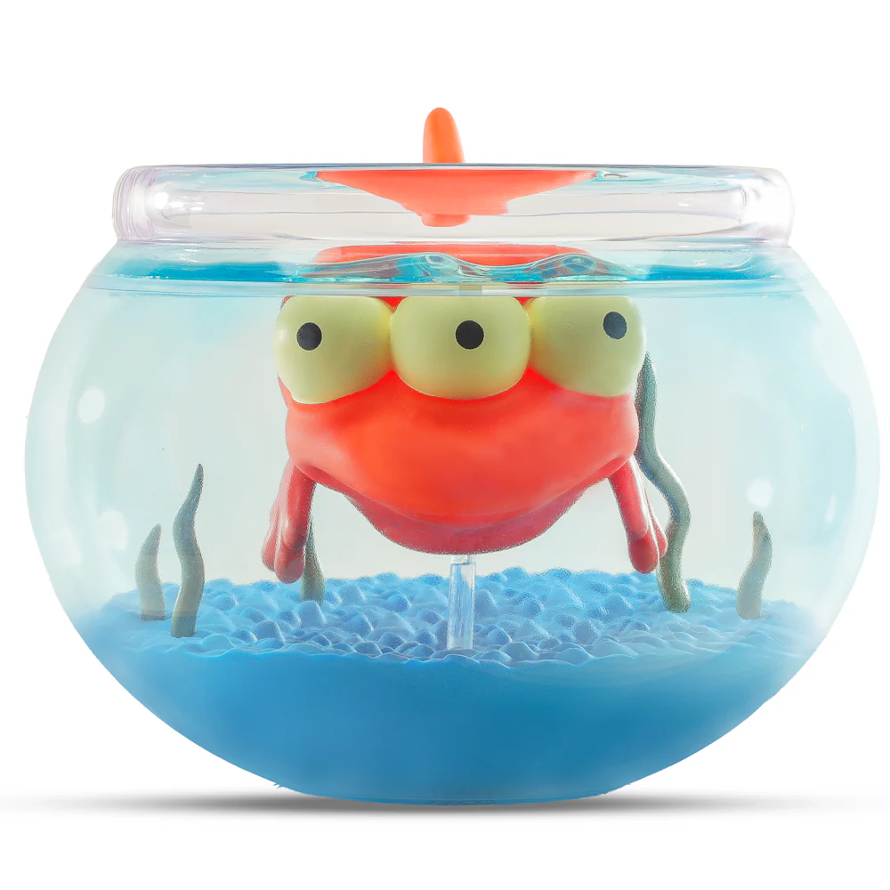 The Simpsons - Blinky in Fish Bowl 5.5” Vinyl Art Figure - Image 3