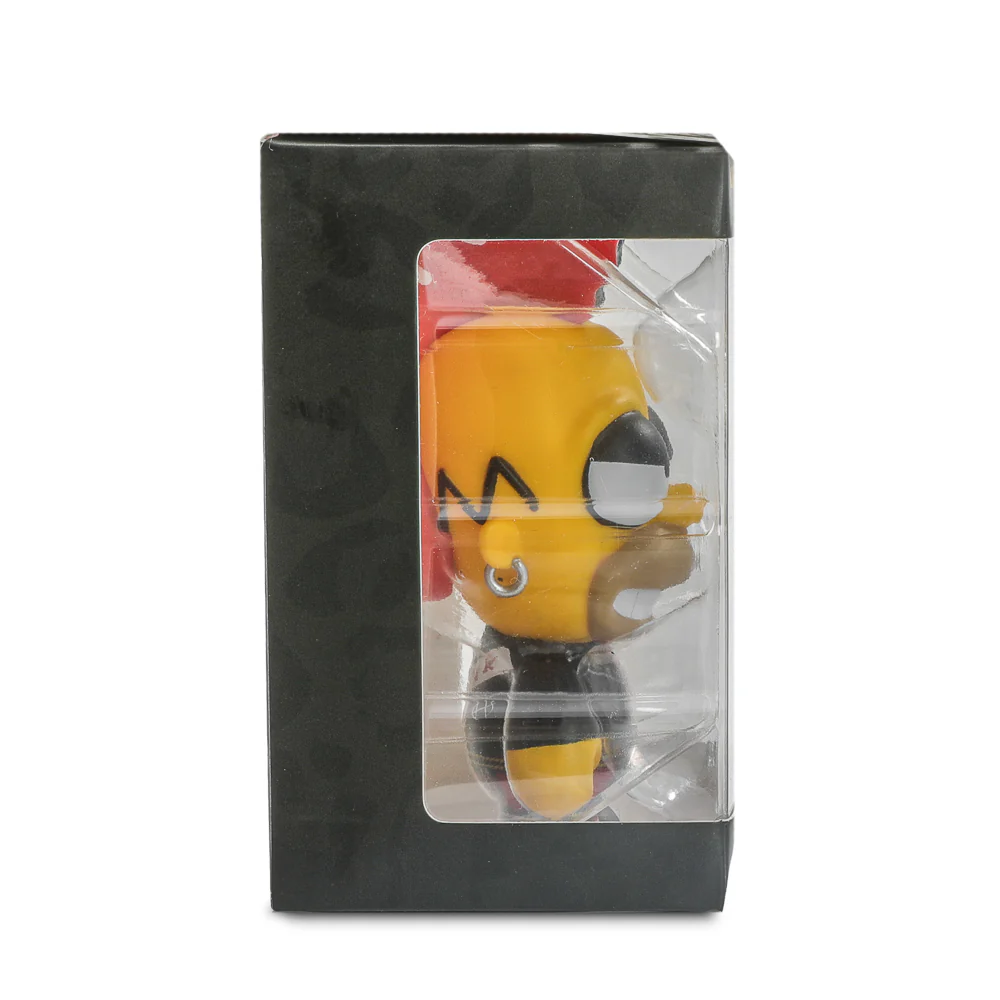 The Simpsons - Donut Riot Punk Homer 3" Vinyl Mini Figure - Crimson Glaze Edition - Kidrobot.com Exclusive (Limited Edition of 500) - Image 12