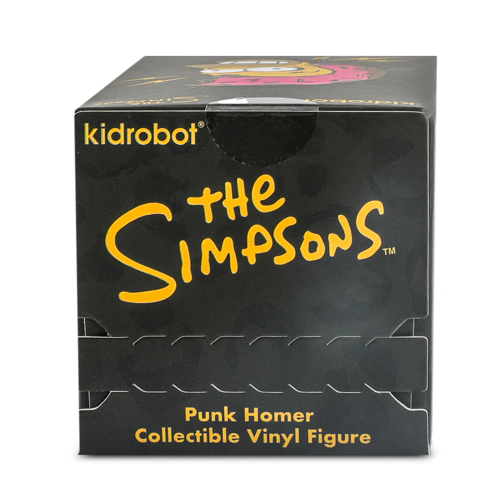 The Simpsons - Donut Riot Punk Homer 3" Vinyl Mini Figure - Crimson Glaze Edition - Kidrobot.com Exclusive (Limited Edition of 500) - Image 16