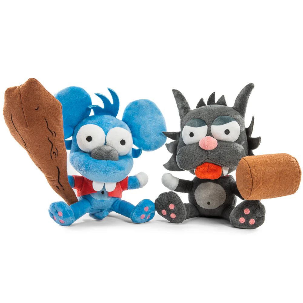 The Simpsons Itchy and Scratchy Interactive Phunny Plush Bundle - Image 3