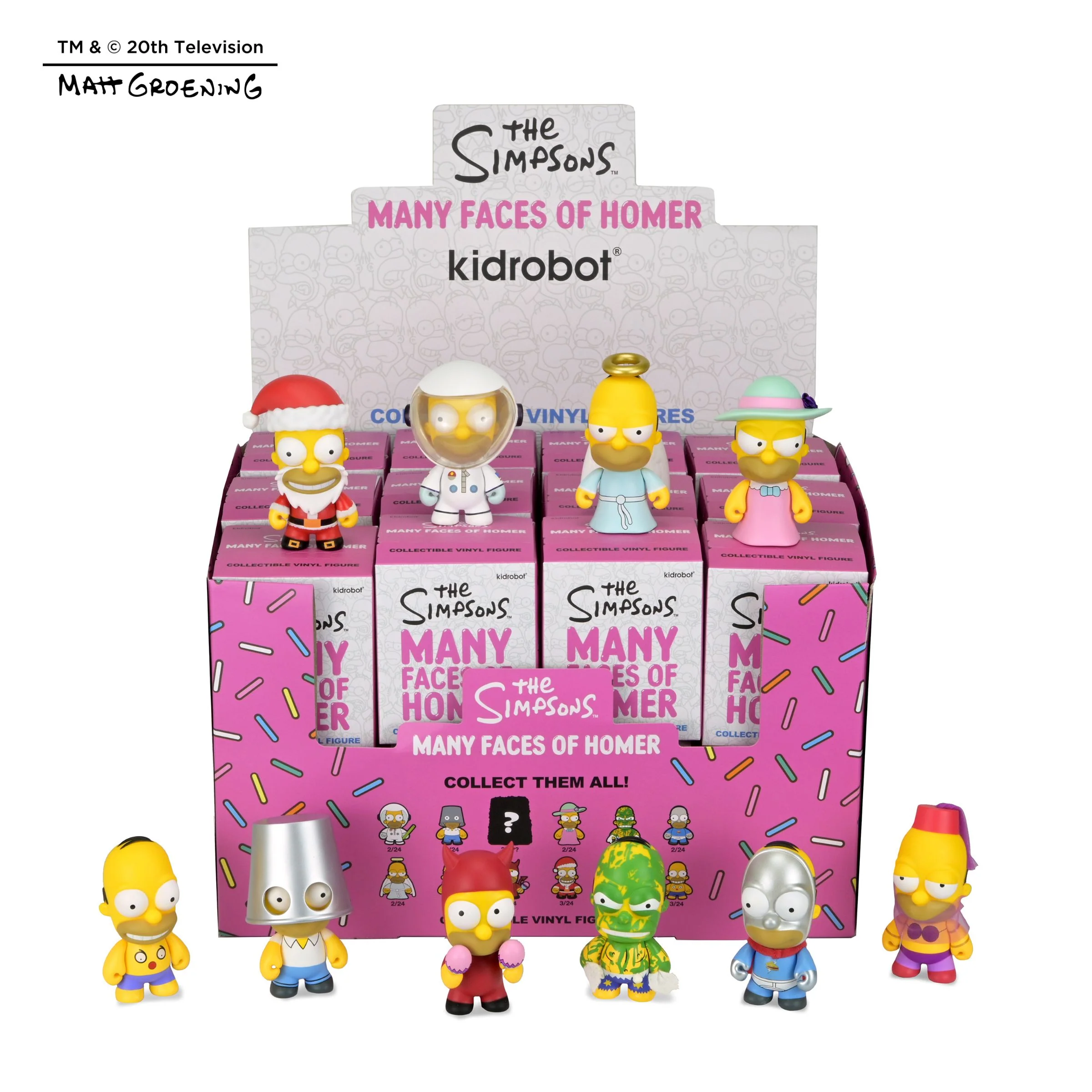 The Simpsons Many Faces of Homer Blind Box Mini Figure Series - Image 2