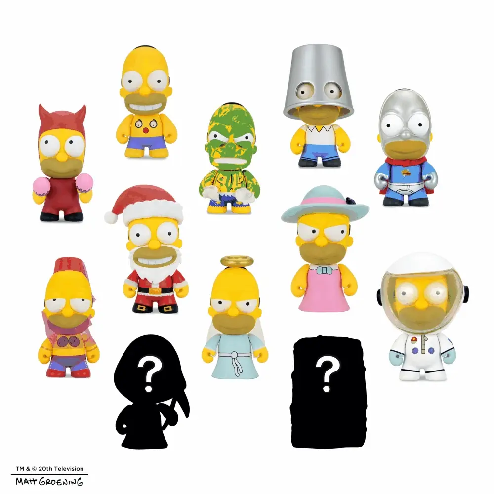 The Simpsons Many Faces of Homer Blind Box Mini Figure Series - Image 3