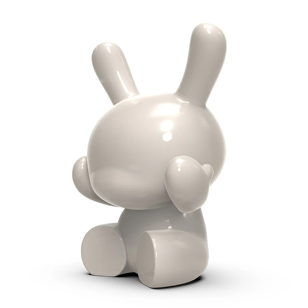 Three Wise Dunnys 5” Porcelain 3-Pack - White Edition - Limited Edition of 500 - Image 3