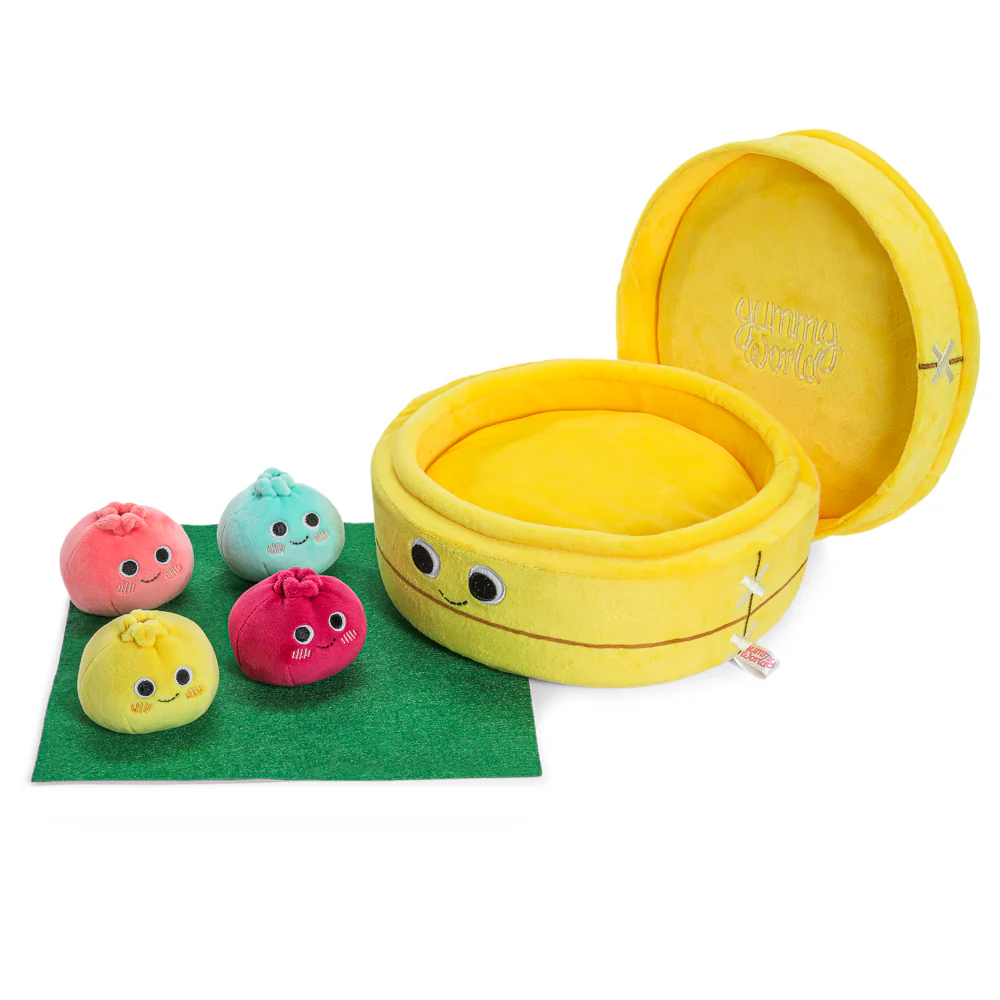 Yummy World Bao Basket Interactive Plush with Dumplings - Image 6
