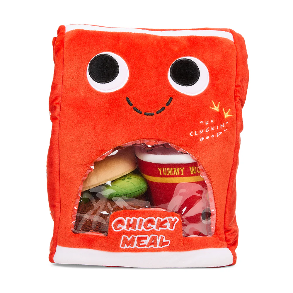 Yummy World Chicken Sandwich Chicky Meal 11" Interactive Plush - Image 2