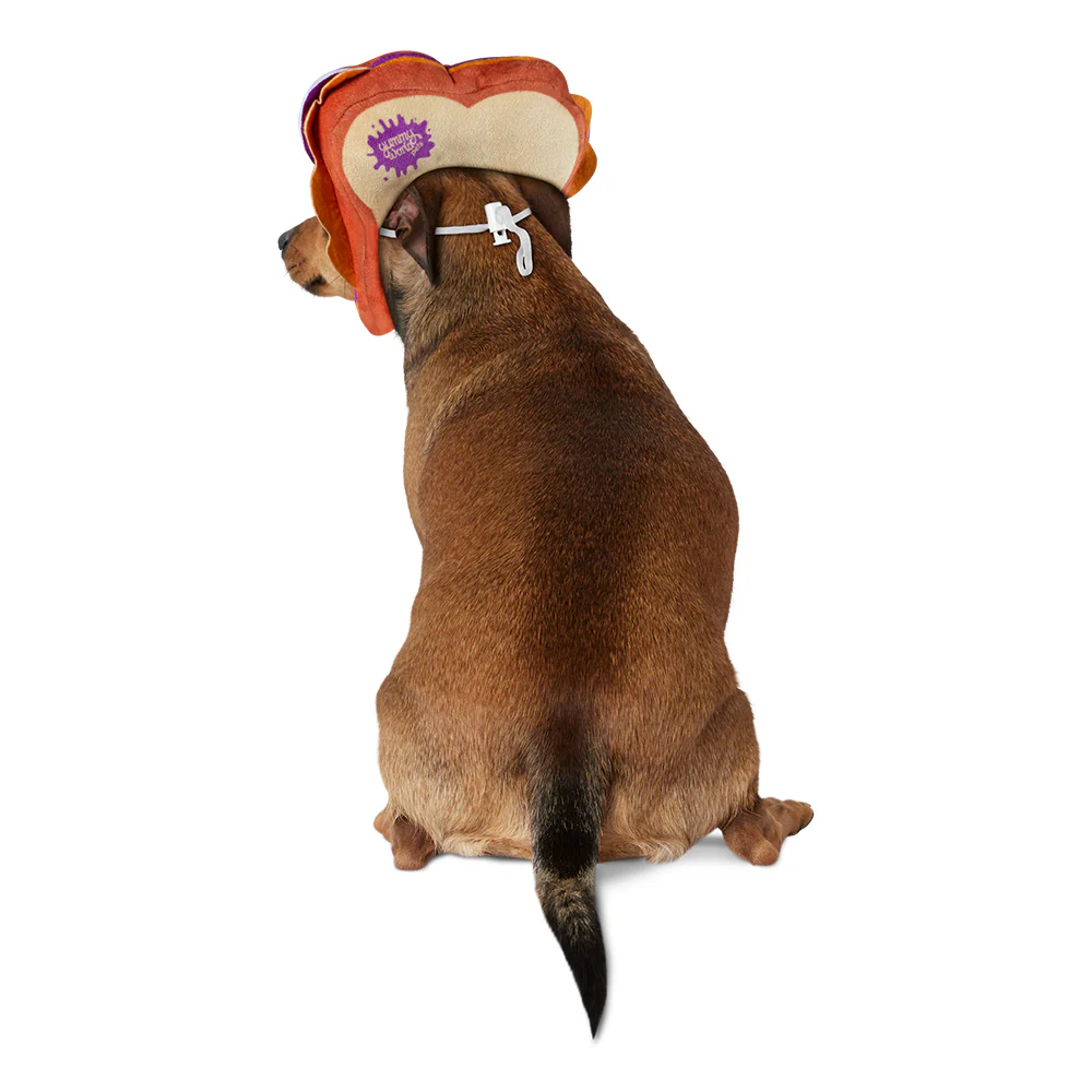 Yummy World Parker the Peanut Butter & Jelly Sandwich Pet Costume Headpiece - Image 3